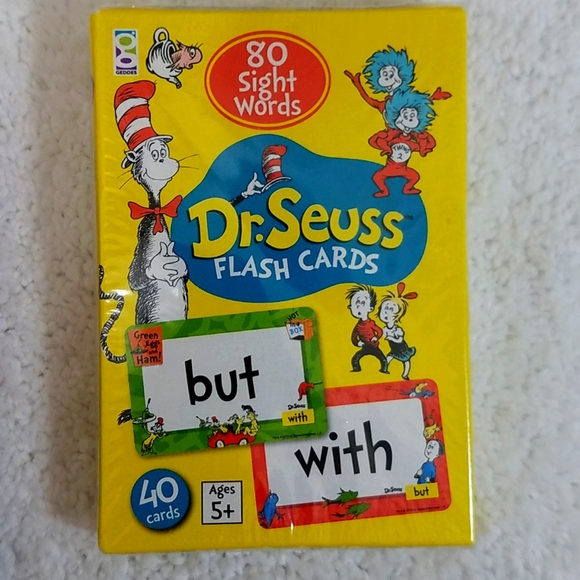 Dr. Seuss Book & Flash Card Sets. NEW - Picture 5 of 7
